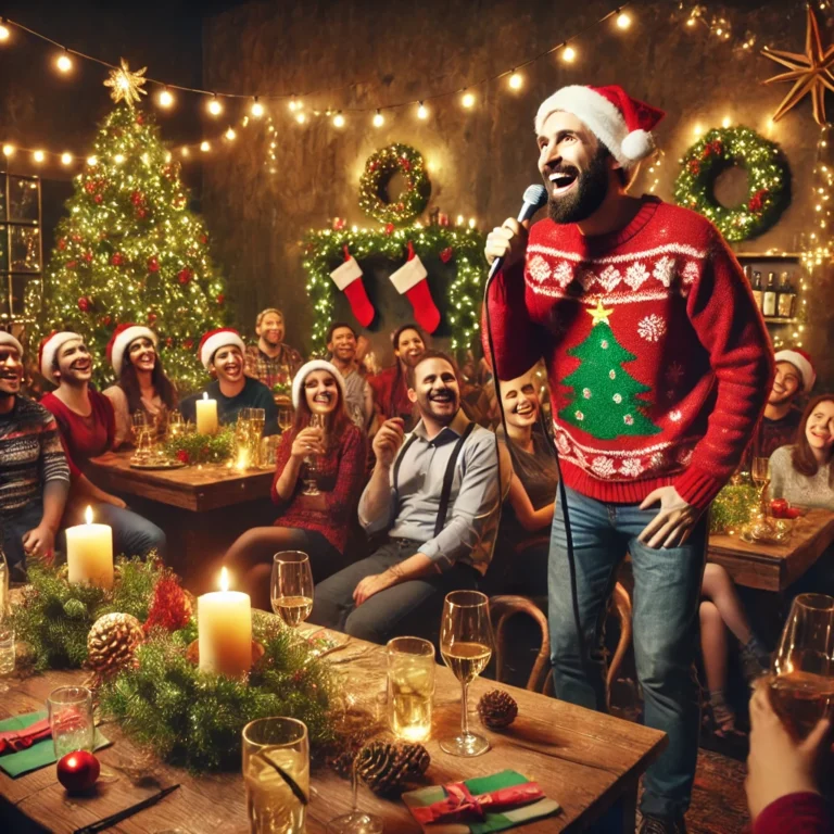 Contratar Monólogos Cómicos para Fiestas de Navidad de Empresas (Aporarte Producciones)