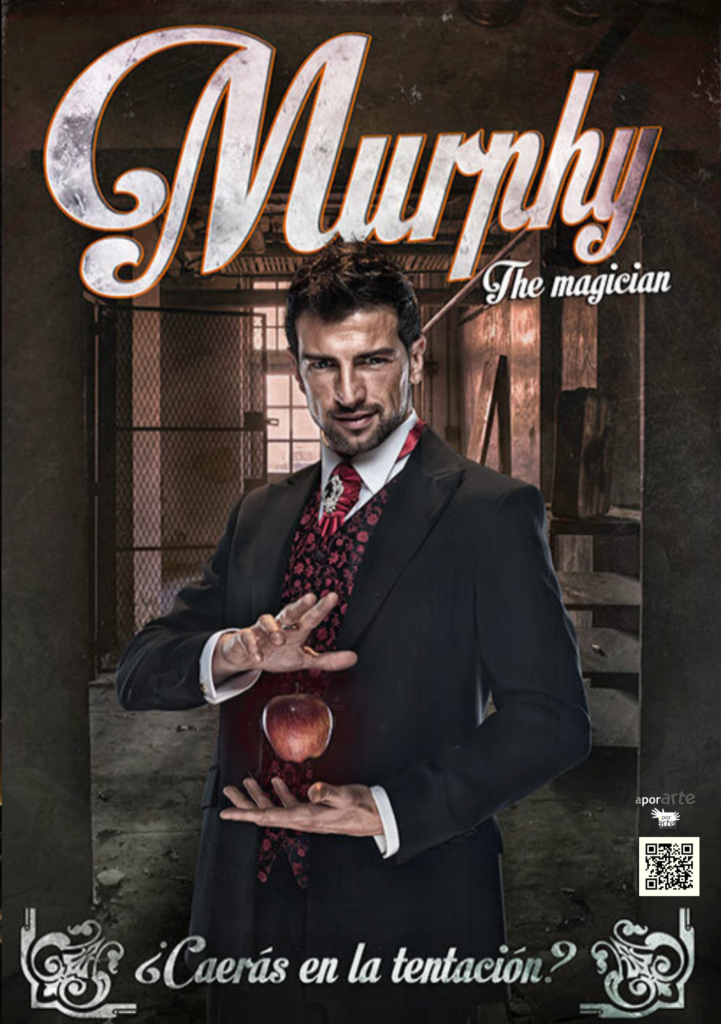 Mago Murphy: The Magician ¡contrata su show de magia y humor con Aporarte!